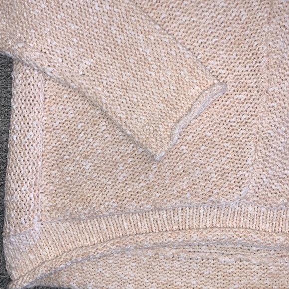 NWOT Free People Cream Crochet Sweater Size XS - Picture 3 of 7